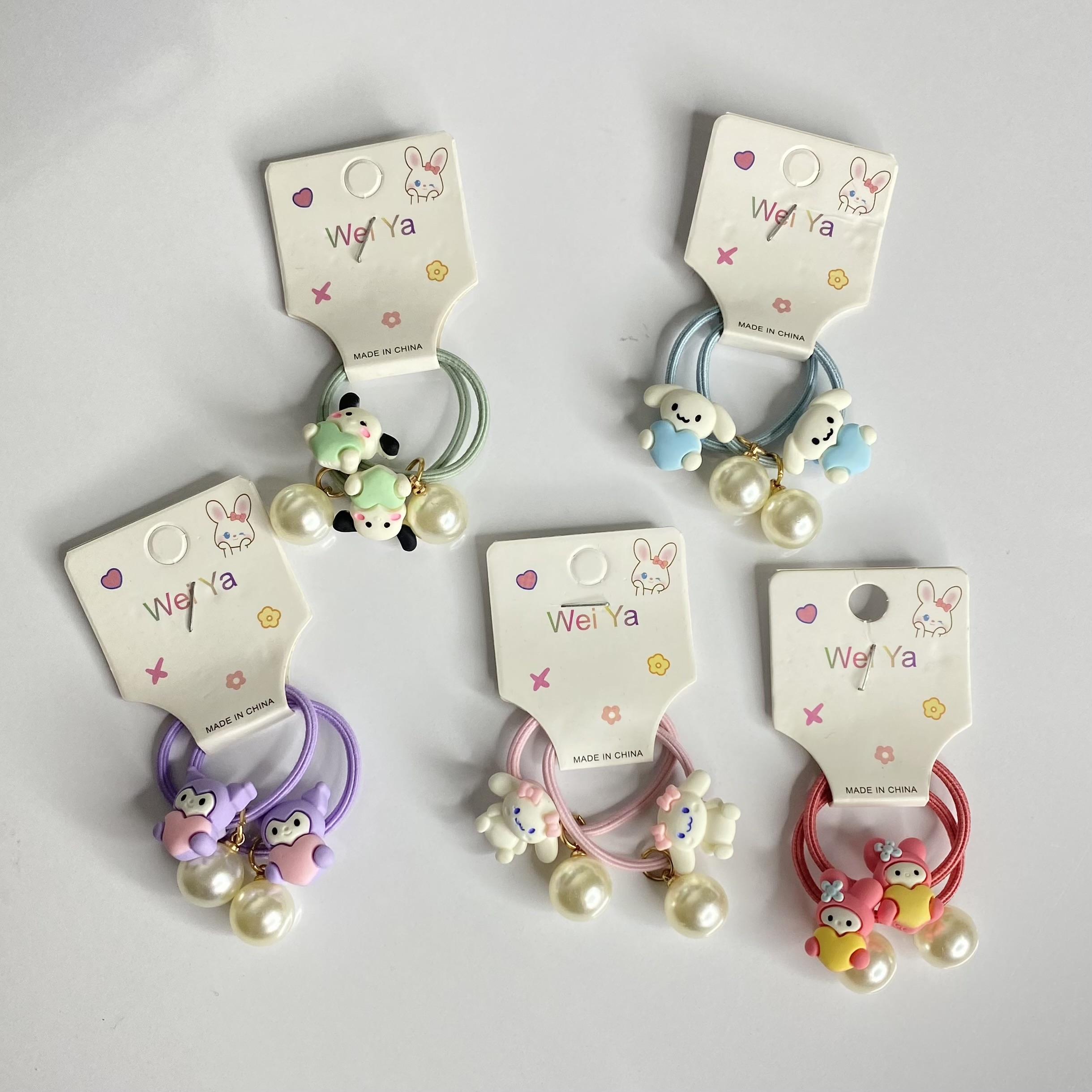 کش مو مرواریدی سانریو