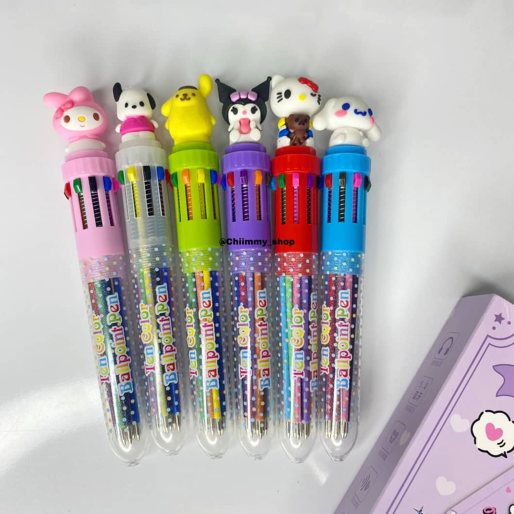 خودکار ده رنگ سانریو