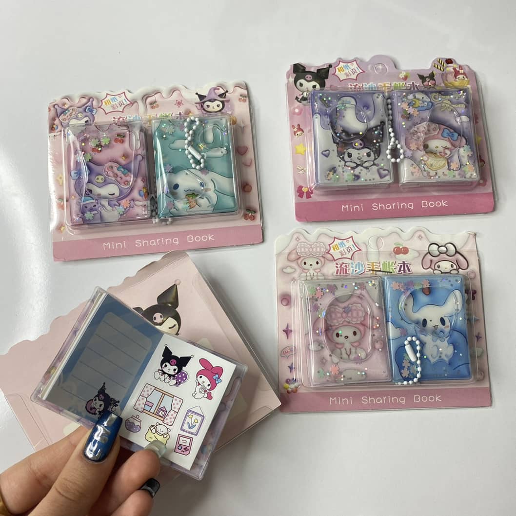 دفترچه و استیکر سانریو