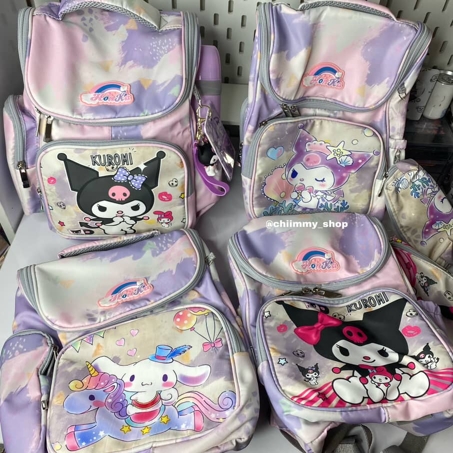 کوله و جامدادی کرومی ,سینامورول