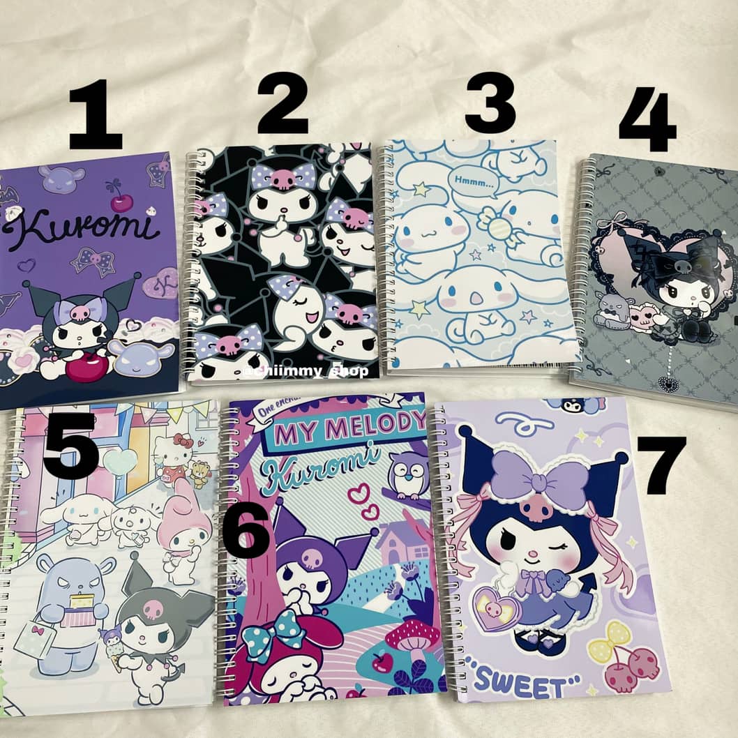 دفتر مشق کرومی سانریو