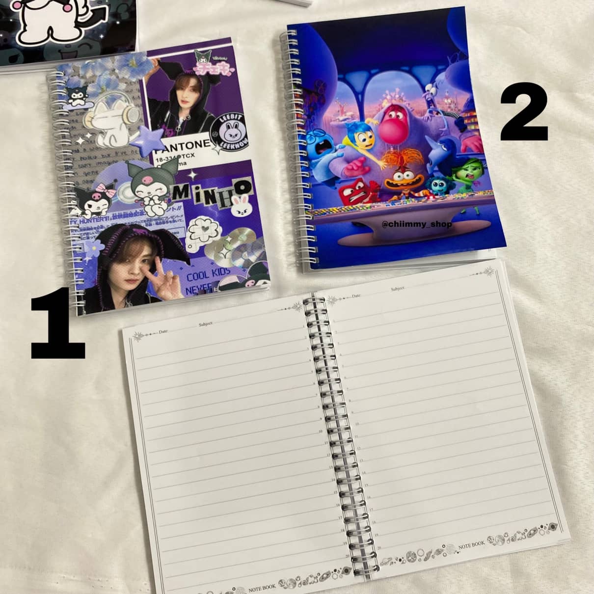 دفتر مشق لینو و کارتونی