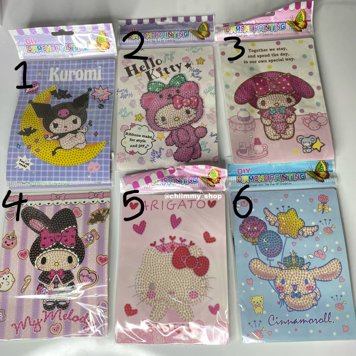 نقاشی الماسی سانریو