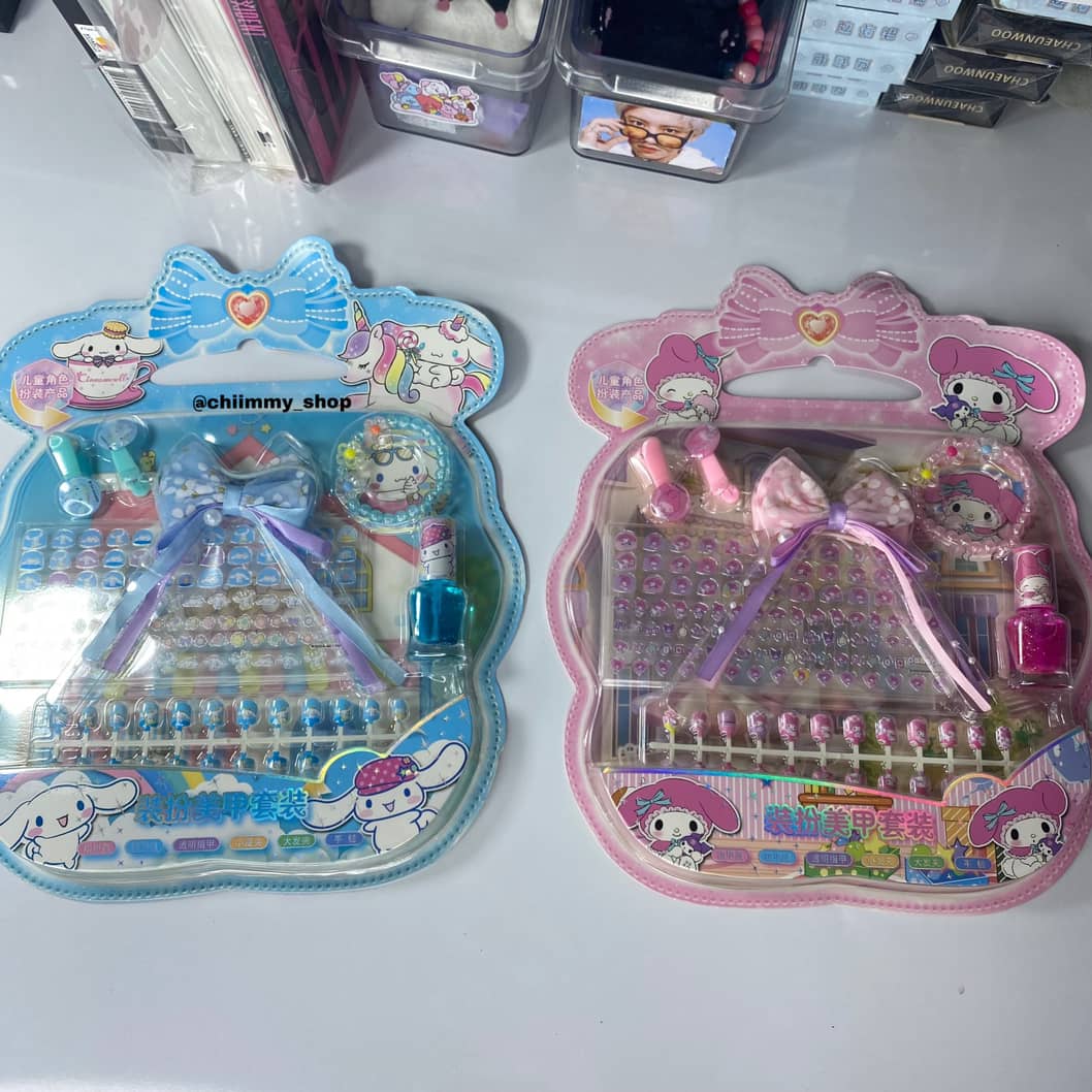 پک تزیین ناخن ملودی سینامورول