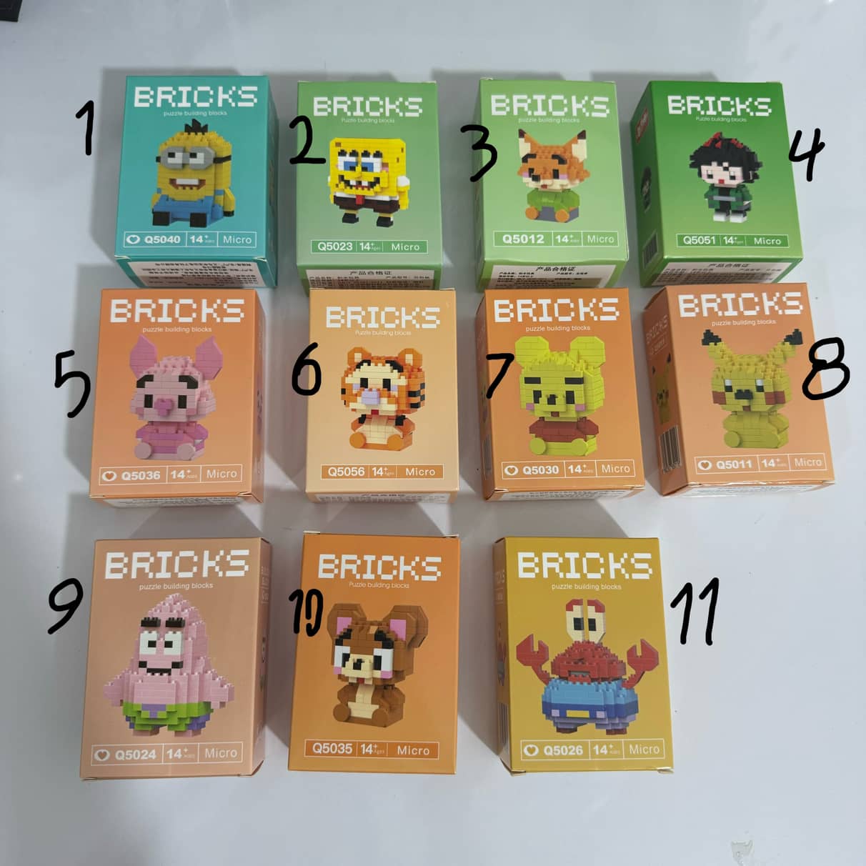 مینی فیگور لگویی کد3