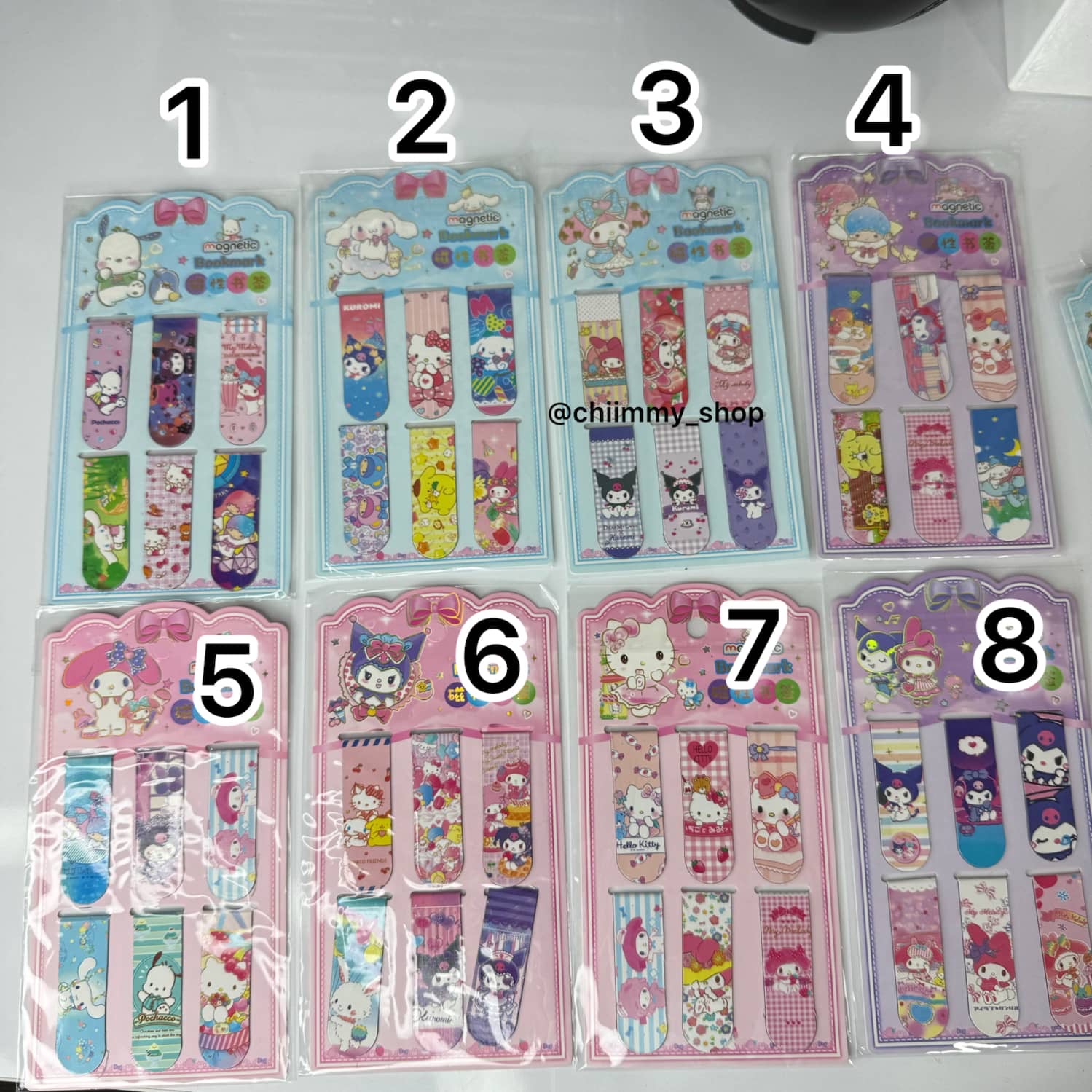 پک بوکمارک سانریو