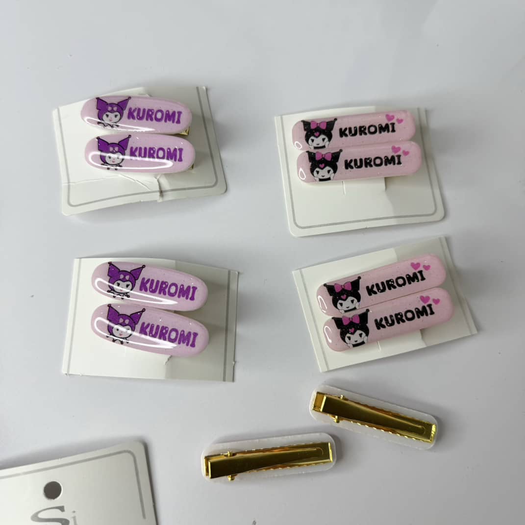 گیره مو کرومی