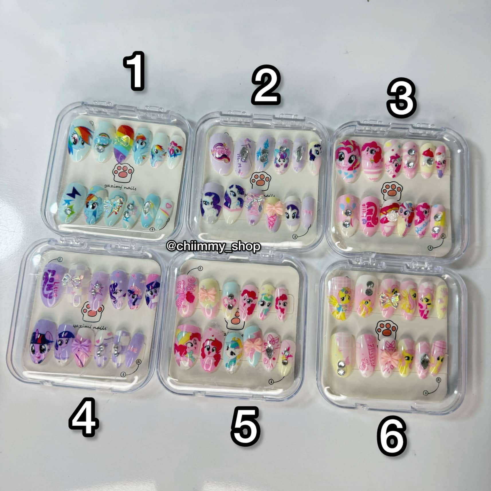 ناخن مصنوعی پونی کوچولو