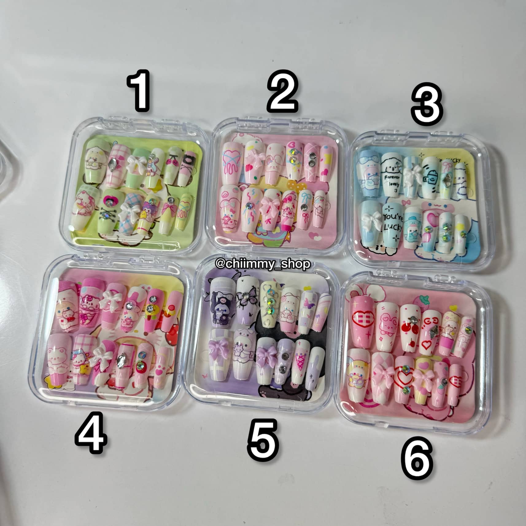 ناخن مصنوعی سانریو جدید