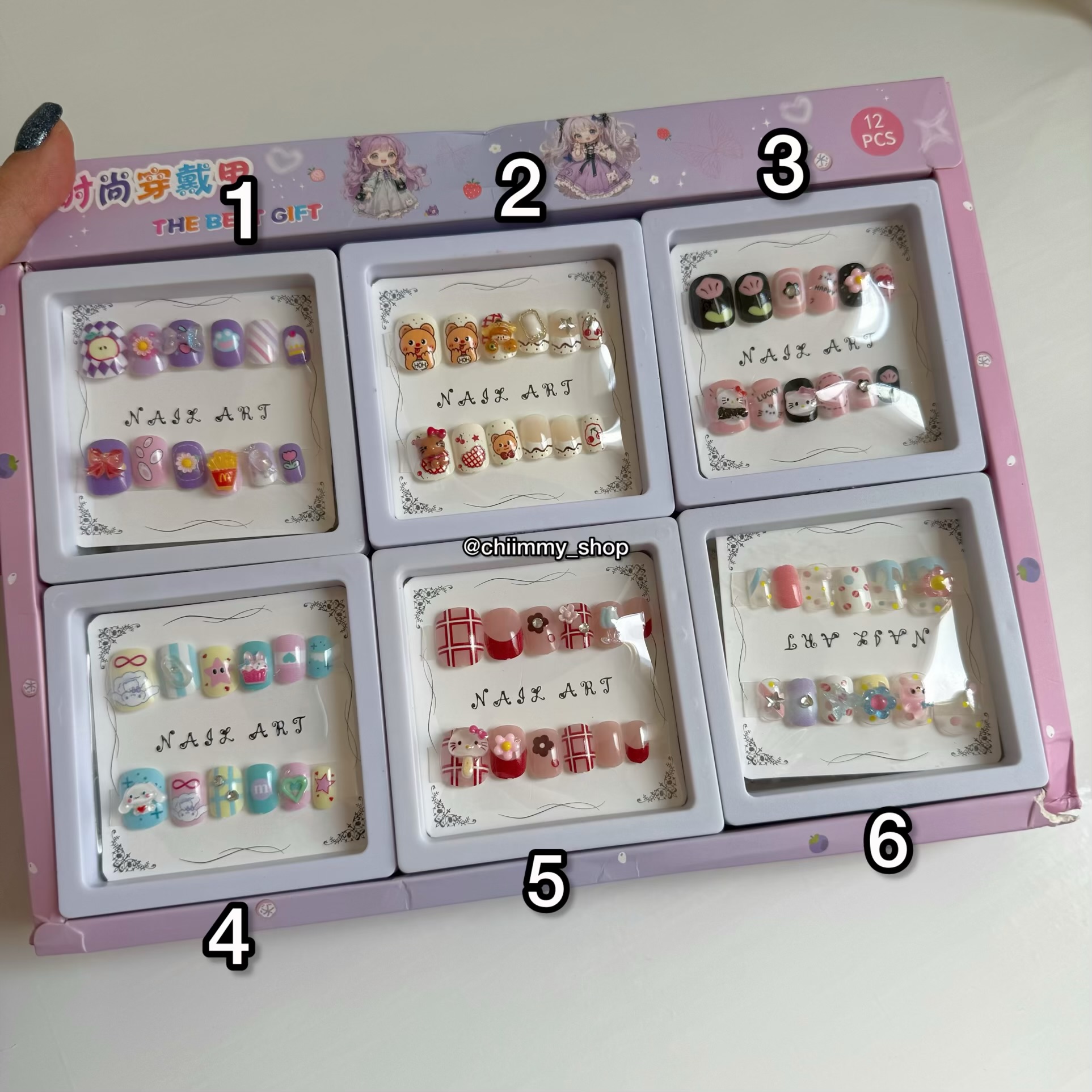 ناخن مصنوعی فانتزی