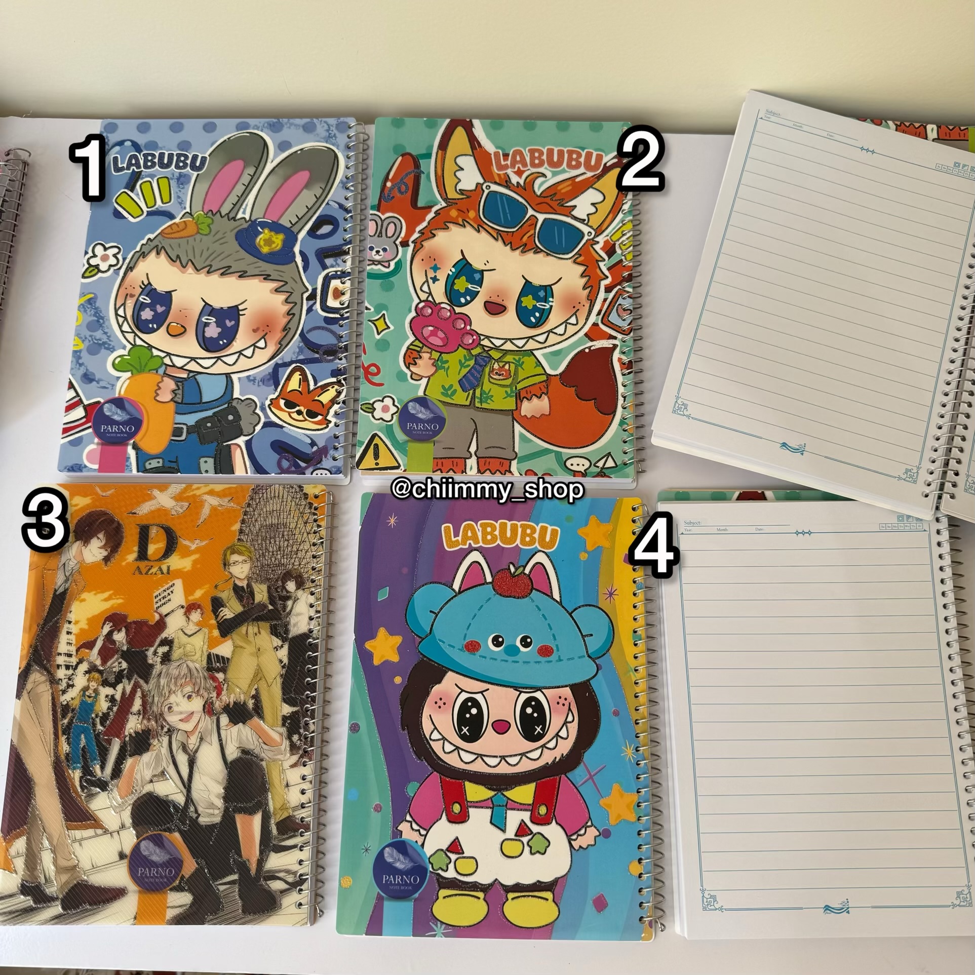 دفتر مشق لبوبو