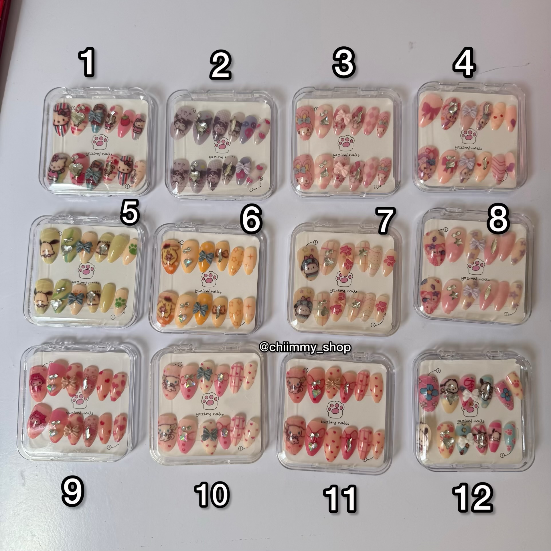 ناخن مصنوعی سانریو