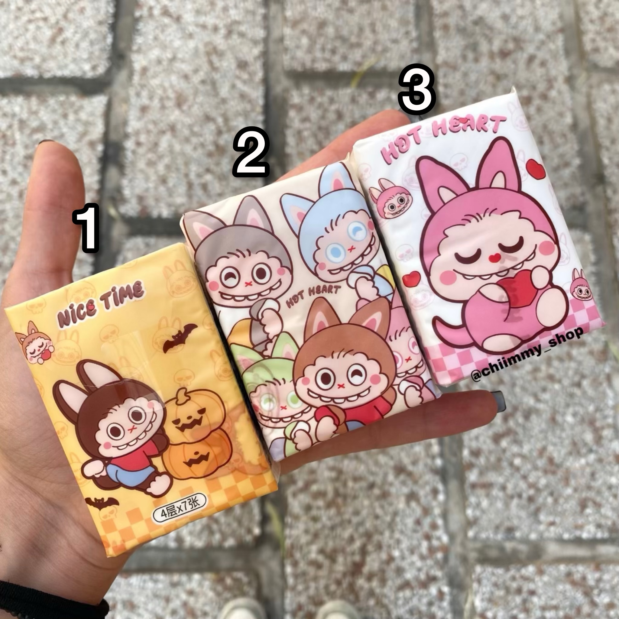 دستمال کاغذی لبوبو