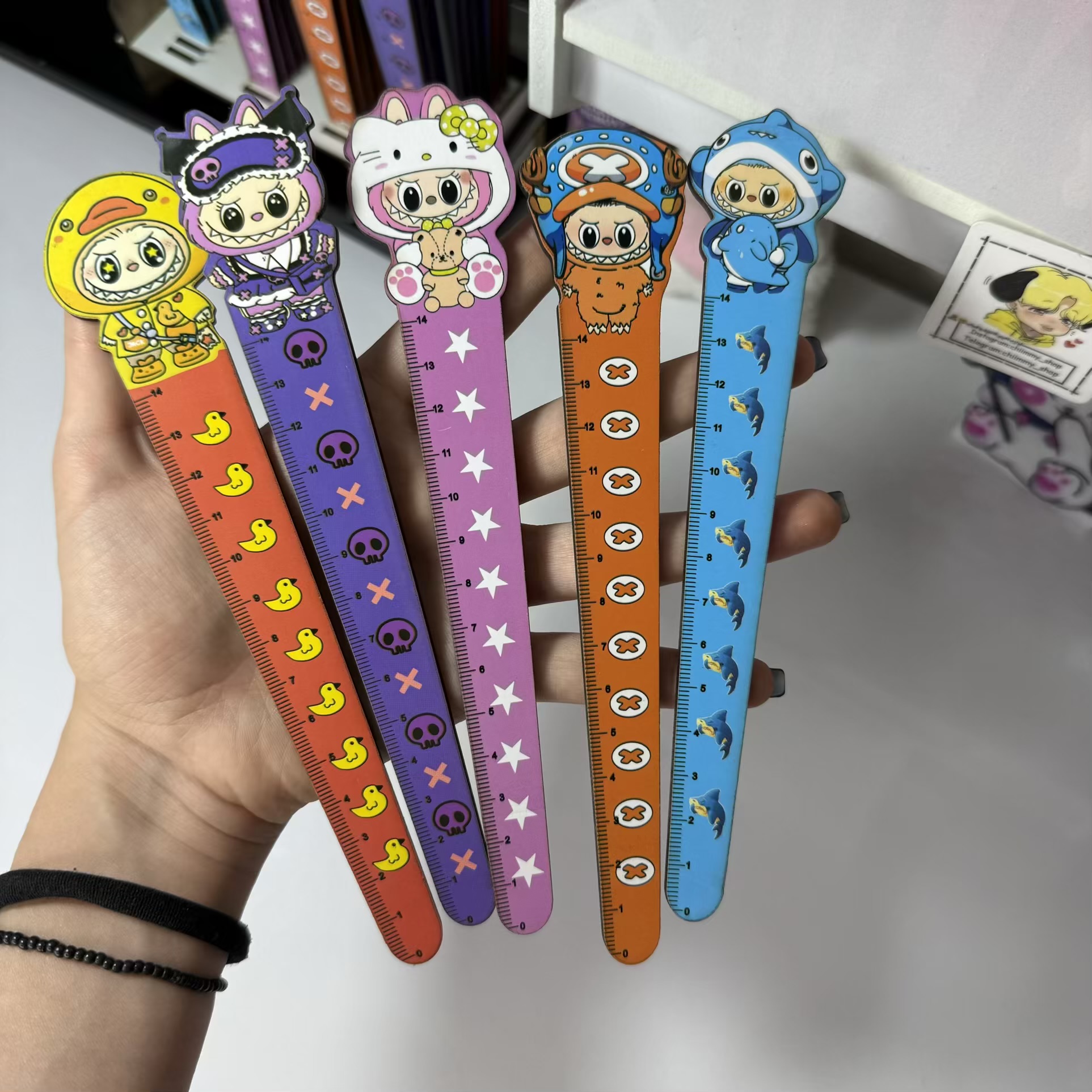 خط کش چوبی لبوبو