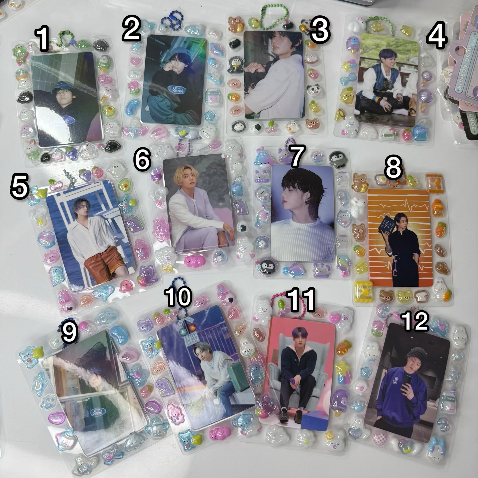 آویز فتوکارت کیپاپ