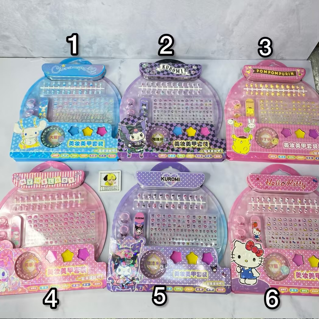 پک تزیین ناخن سانریو