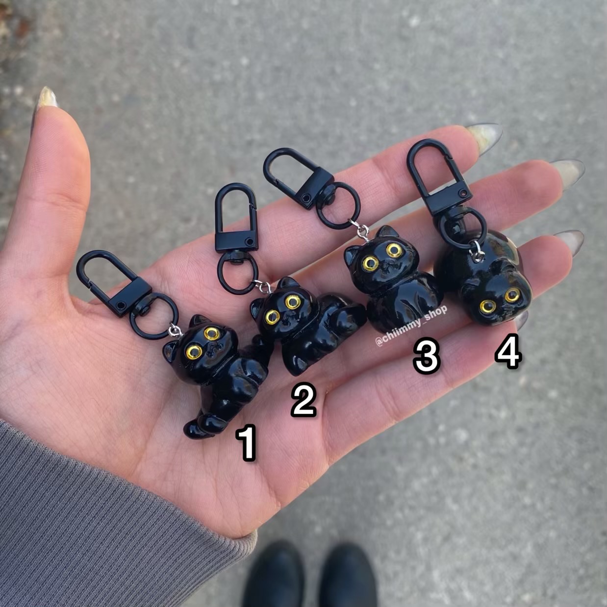 آویز گربه سیاه