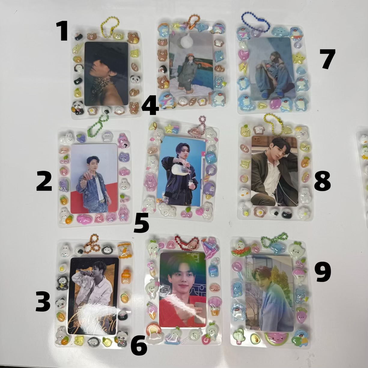 آویز فتوکارت کیپاپ