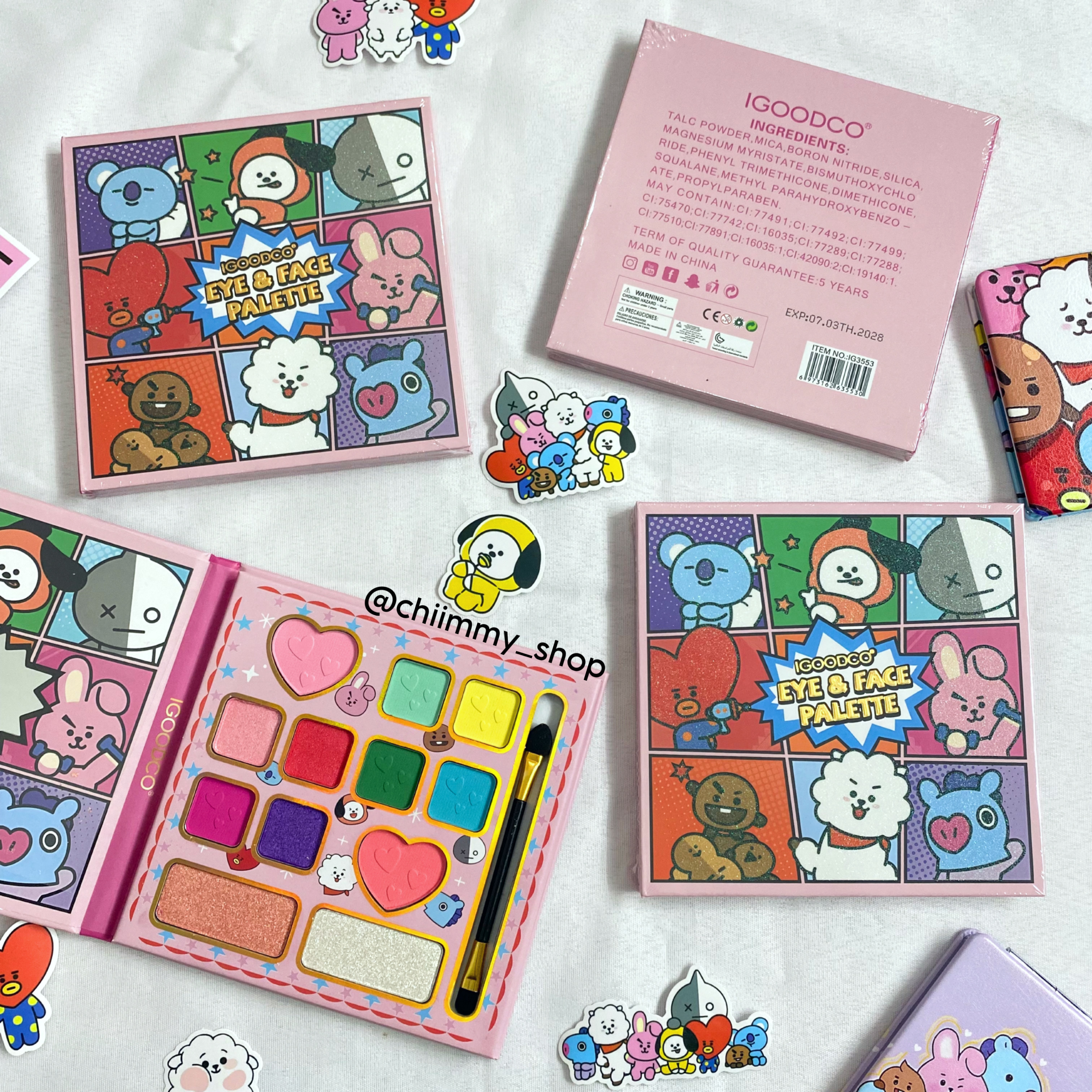 سایه چشم bt21