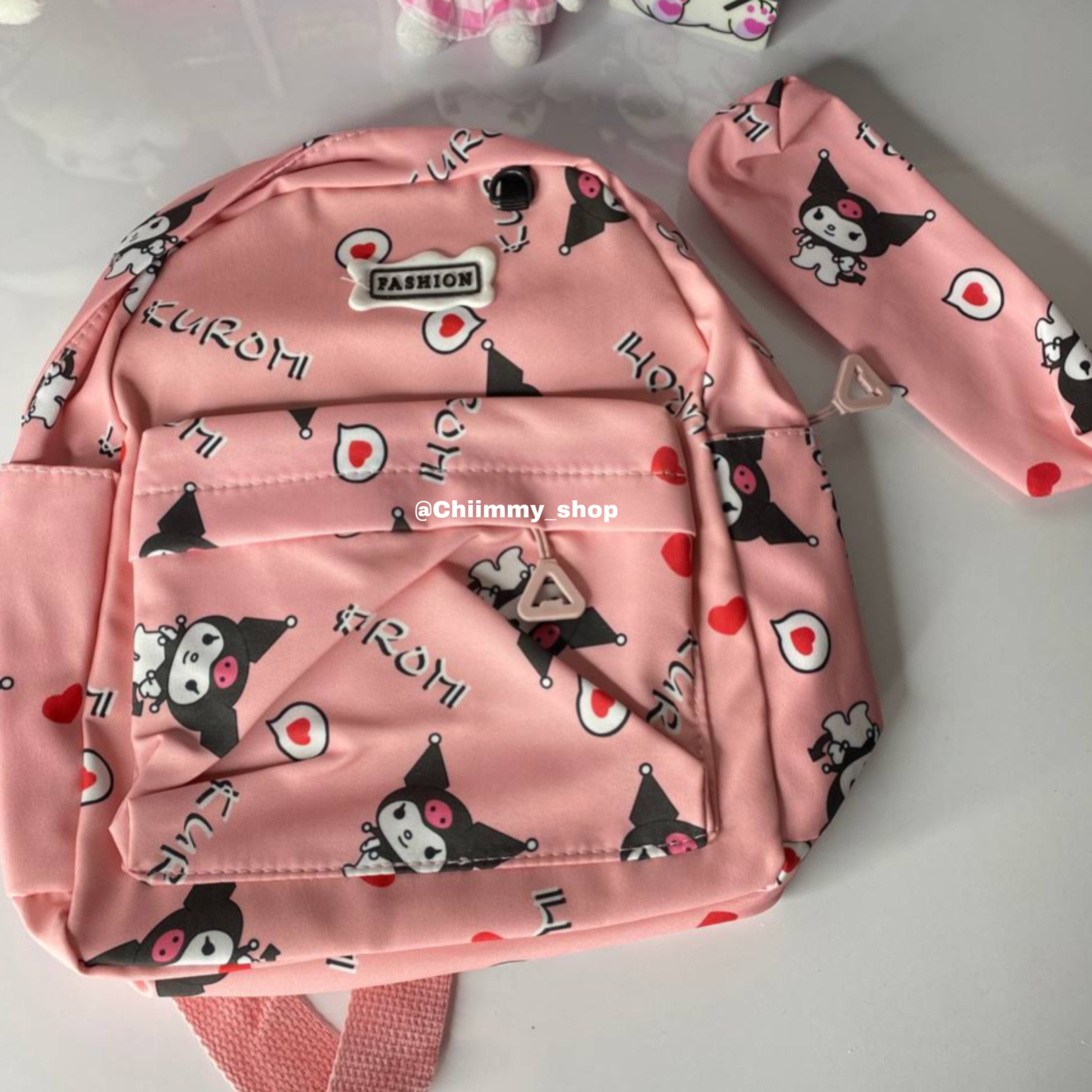 کوله و جامدادی کرومی