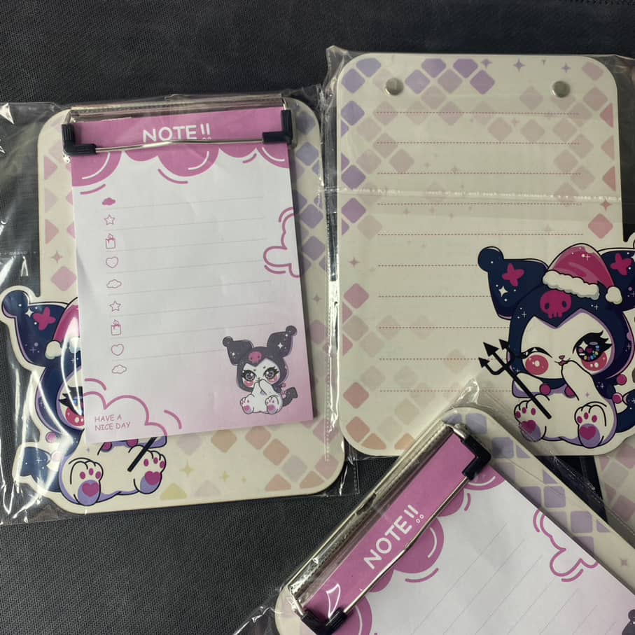 تخته شاسی و استیک نوت کوچولو کرومی