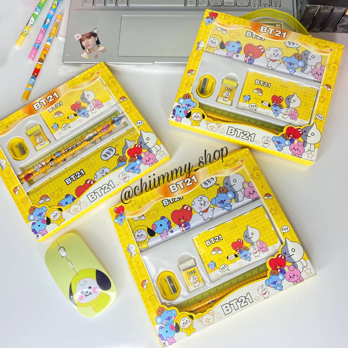 پک تحریری BT21