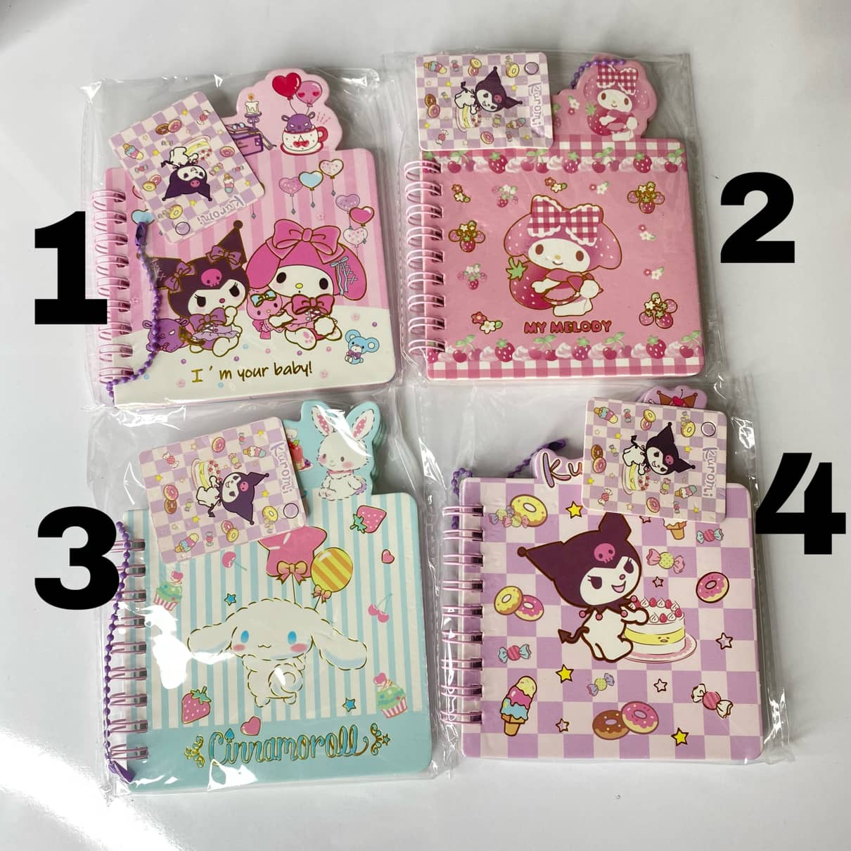 دفترچه سانریو کرومی