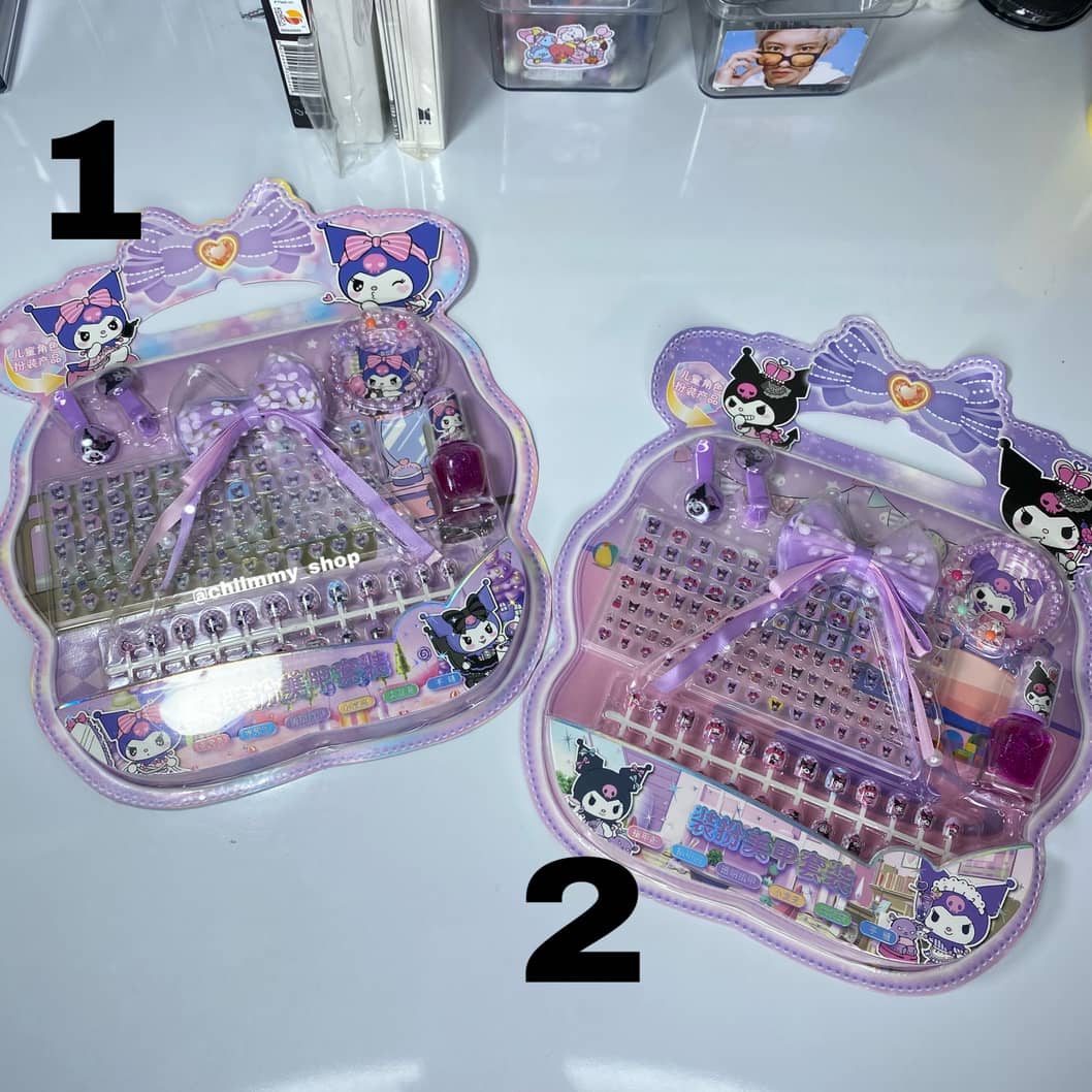 پک تزیین ناخن کرومی