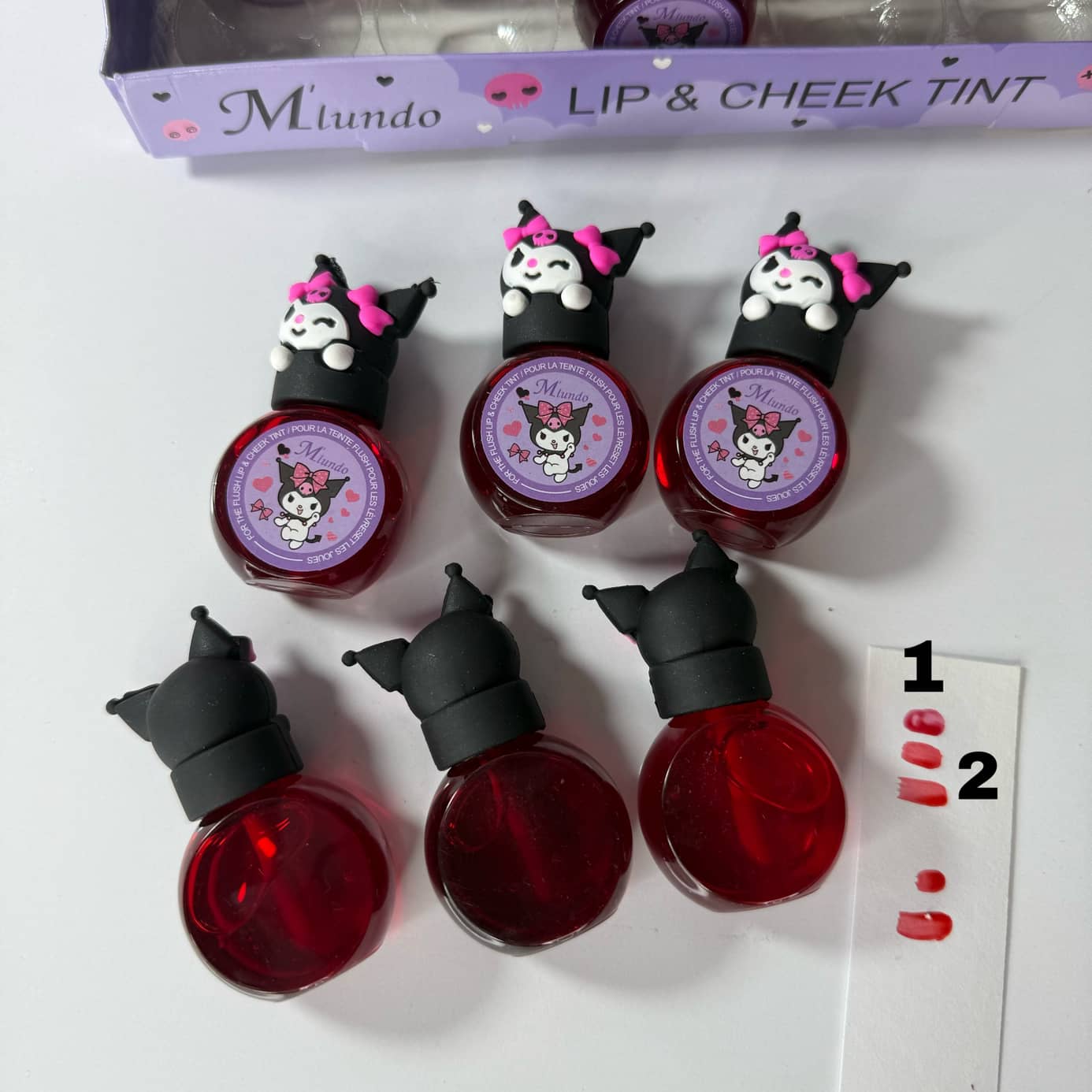 تینت لب کرومی