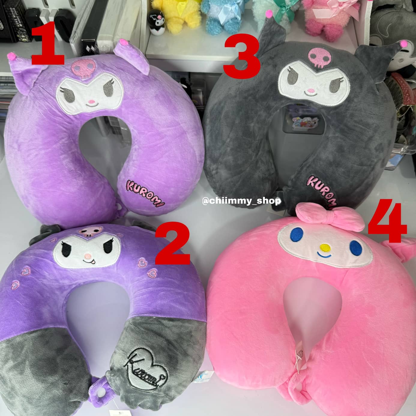 بالشت گردنی کرومی ملودی