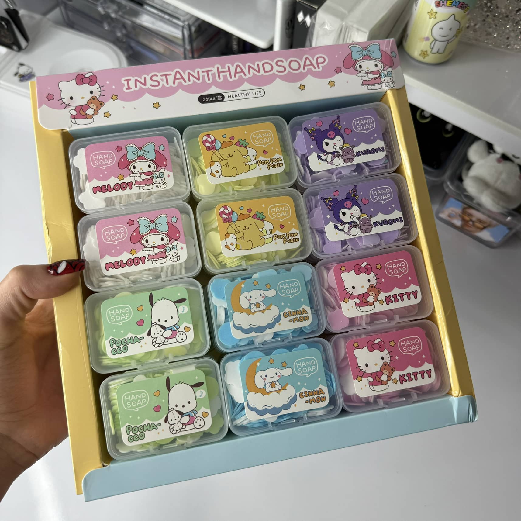 صابون کاغذی سانریو