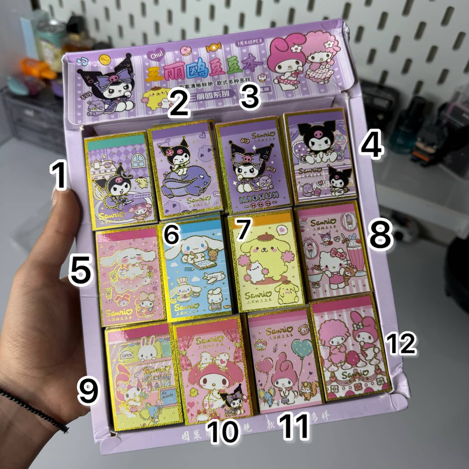 دفترچه استیکر سانریو