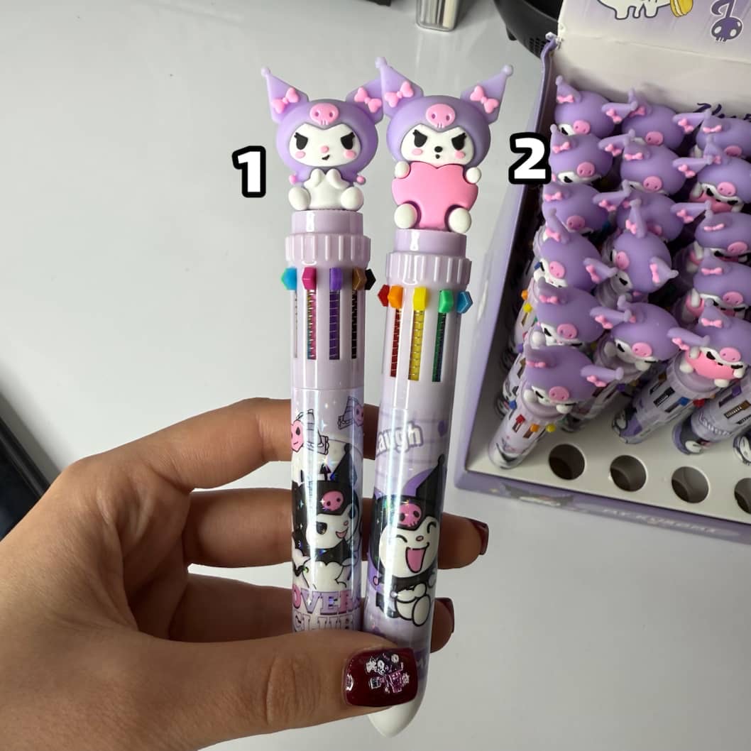 خودکار ده رنگ کرومی