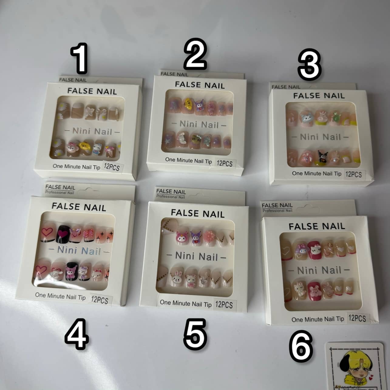 ناخن مصنوعی سانریو