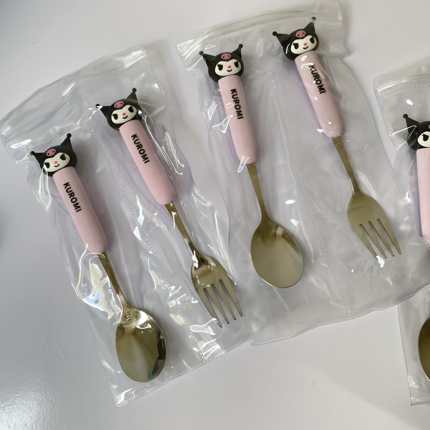 قاشق چنگال کرومی