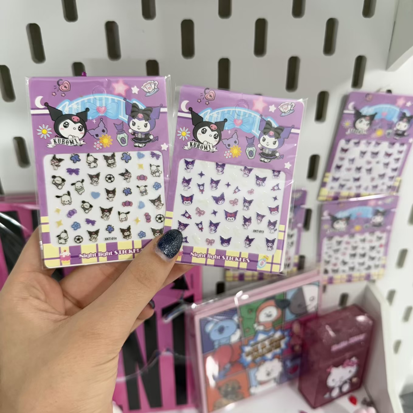 استیکر ناخن کرومی