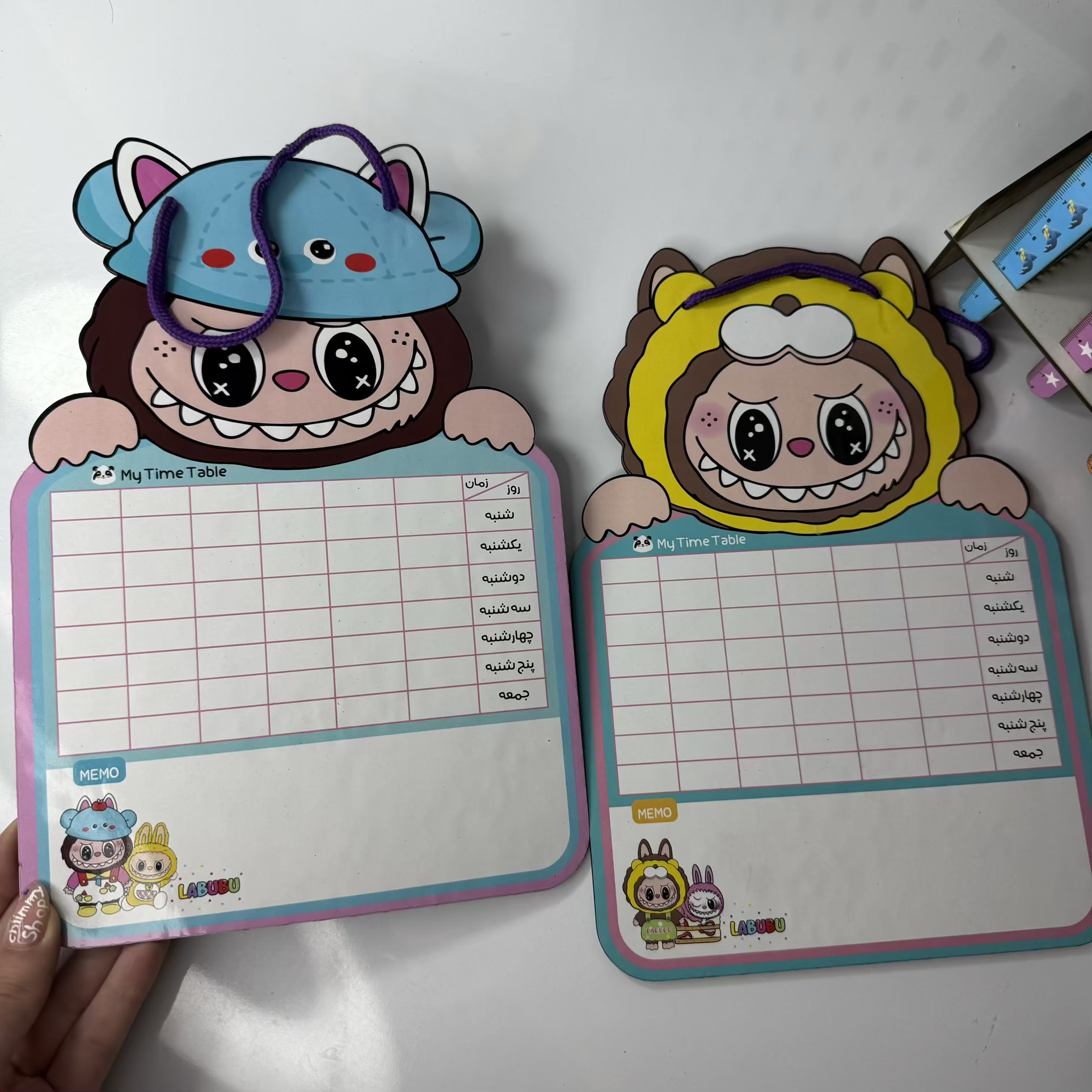 تخته وایت برد هفتگی